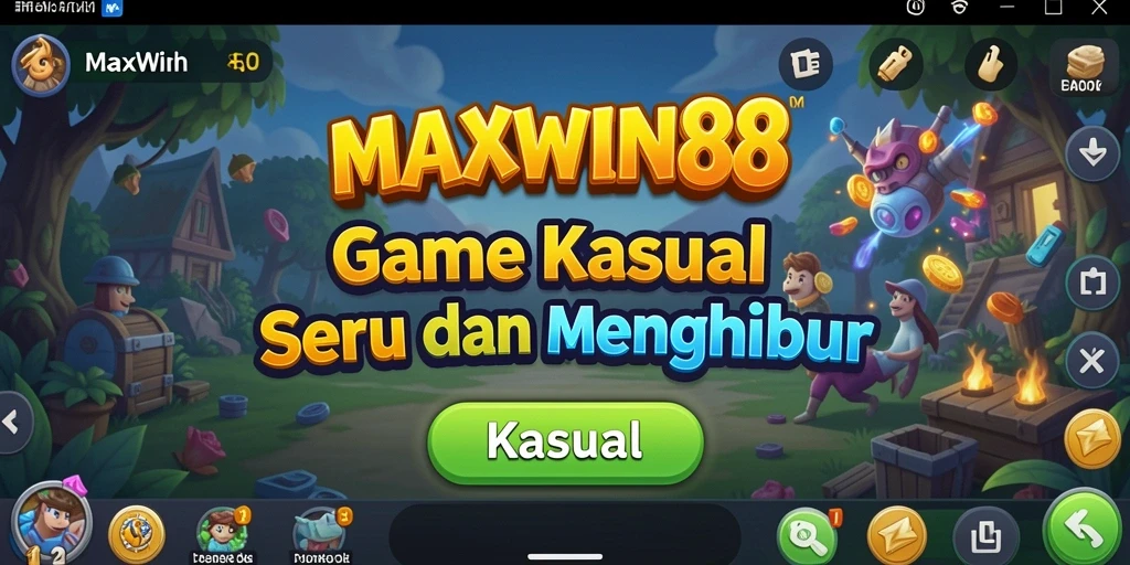 Antarmuka utama <strong>MAXWIN88</strong> yang cerah dan menarik.